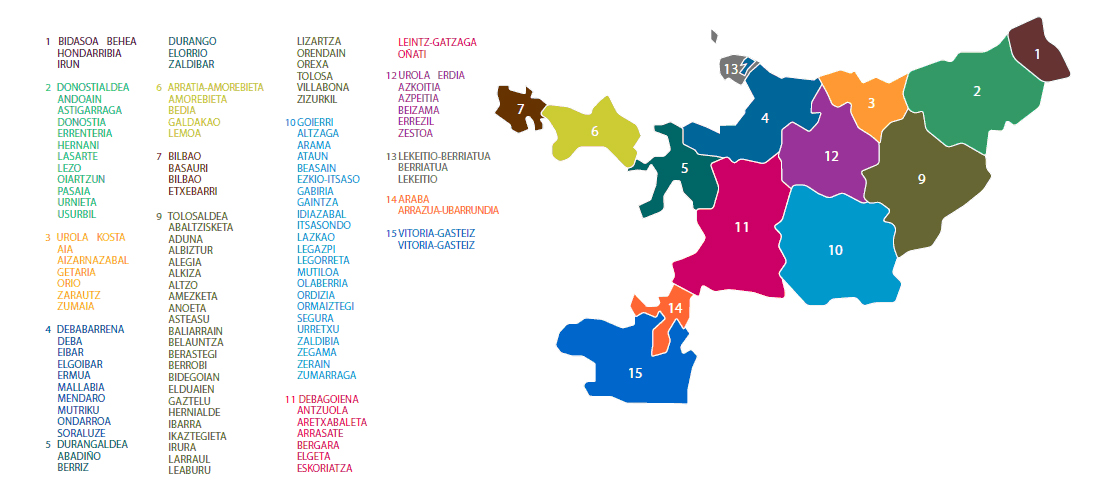 Zonifikazioa mapa