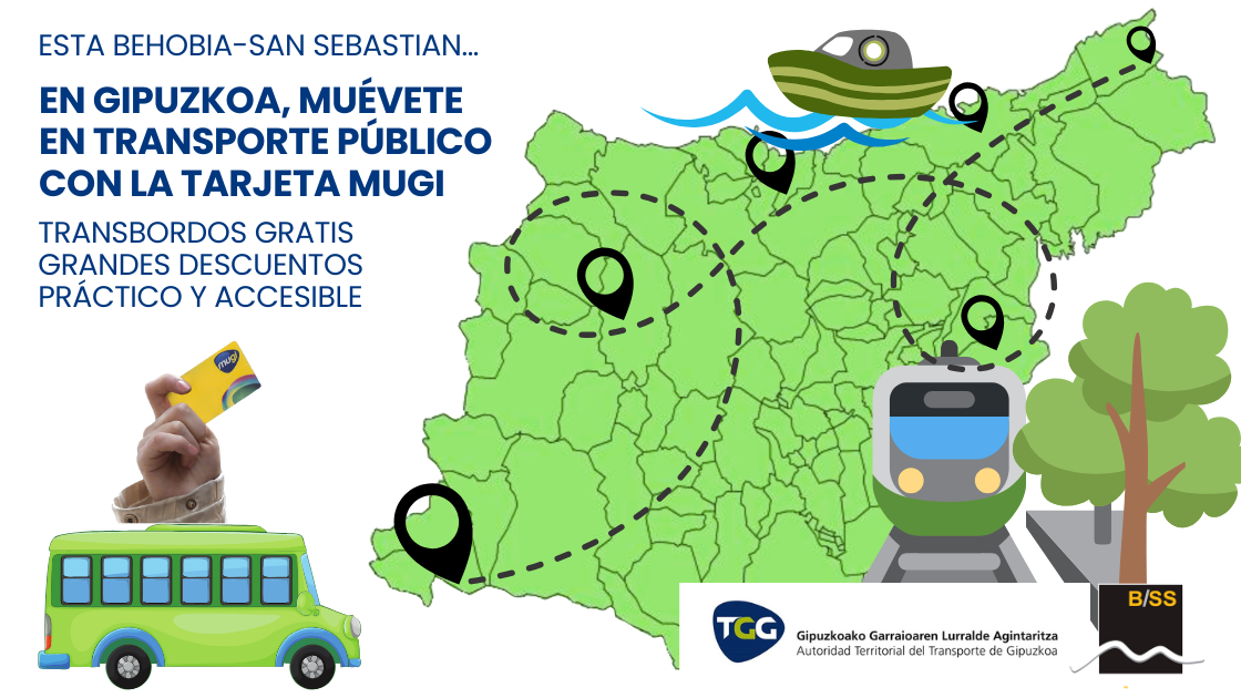 BEHOBIA SAN SEBASTIAN muevete en transporte publico